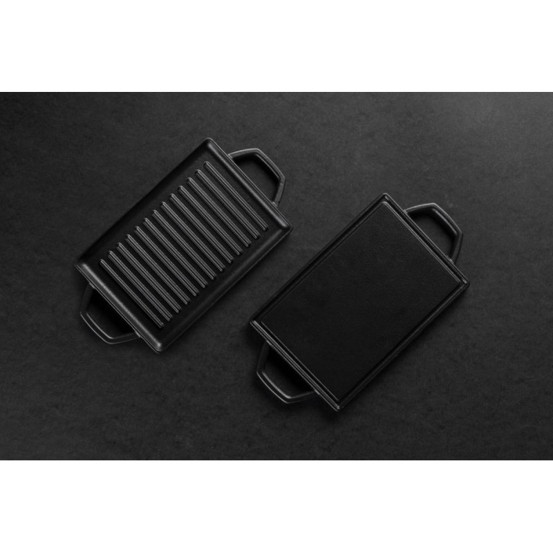 Mini piastra grill in ghisa Hosse, 15.5x22.5cm | Piastra in ghisa |  |