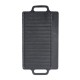 Piastra grill in ghisa doppia faccia, 43x23 cm | Piastra in ghisa Piastra grill in ghisa doppia faccia, 43x23 cm | Piastra in ghisa | |