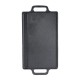 Piastra grill in ghisa doppia faccia, 43x23 cm | Piastra in ghisa Piastra grill in ghisa doppia faccia, 43x23 cm | Piastra in ghisa | |