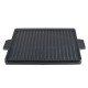 Piastra grill in ghisa doppia faccia, 38x38 cm | Piastra in ghisa Piastra grill in ghisa doppia faccia, 38x38 cm | Piastra in ghisa | |