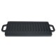Piastra grill in ghisa doppia faccia, 33x20 cm | Piastra in ghisa Piastra grill in ghisa doppia faccia, 33x20 cm | Piastra in ghisa | |