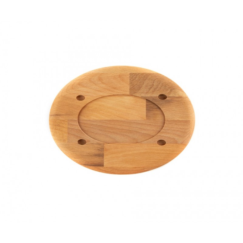 Sottopentola in legno per piatto ovale Hosse HSOISK1728, 17x28cm | Sottopentola in legno |  |