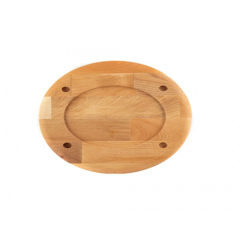 Sottopentola in legno per piatto ovale Hosse HSOISK2533, 25x33cm | Sottopentola in legno |  |