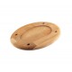 Sottopentola in legno per piatto ovale Hosse HSOISK2533, 25x33cm | Sottopentola in legno |  |