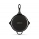 Padella grill in ghisa smaltata Hosse, Black Onyx, Ф28cm | Padella grill in ghisa | Padella in ghisa |