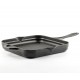 Padella grill in ghisa smaltata Hosse, Black Onyx, 28x28cm | Padella grill in ghisa | Padella in ghisa |