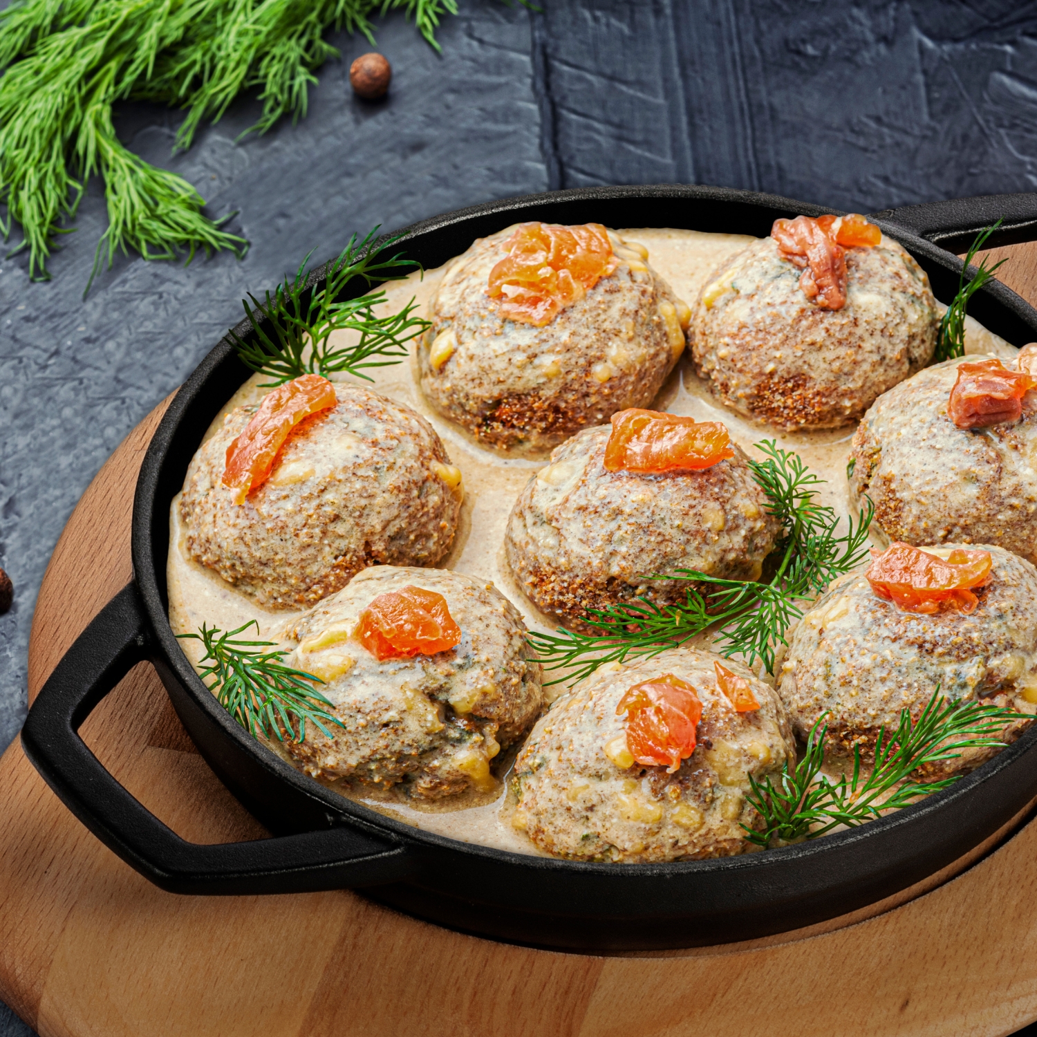 polpette-con-salsa-in-padella-ghisa